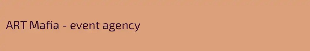 ART Mafia - event agency